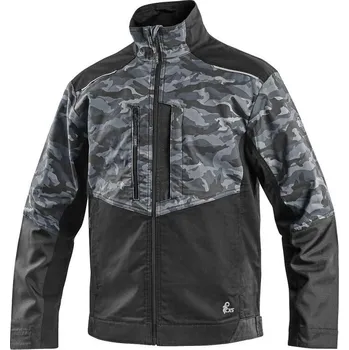 pracovní blůza CXS Blůza SOLIS FLEX, pánská, maskáčovo-černá, vel. 46