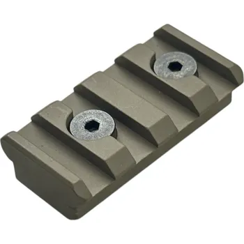 Airsoft RIS lišta UTG PRO 4 Slot Keymod Picatinny Rail Section Cerakote (coyote) - UTG