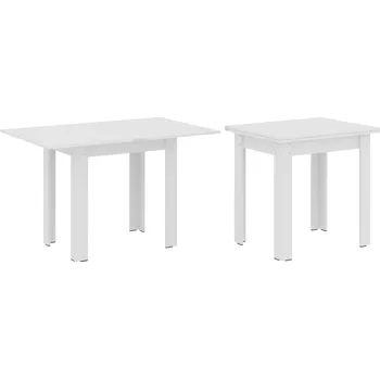 Jídelní stůl Vomaks Jídelní stůl SR-03 rozkládací Bílá