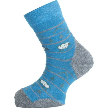 Pánské ponožky TJL dětské merino ponožky - Modrá 590 / (24-28) XXS / Modrá