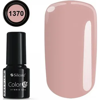 Lak na nehty Silcare - Hybridní lak - 6g - nude 1370