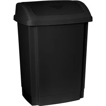 Odpadkový koš Koš na odpadky SWING 15 L Černý