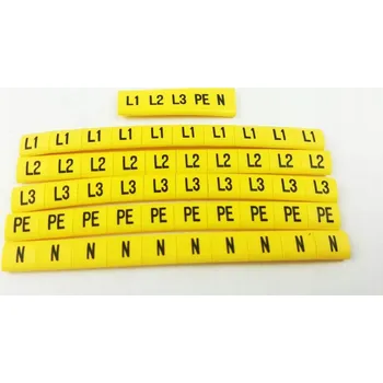 elektrický kabel NASOUVACÍ KABELOVÁ ZNAČKA L1, L2, L3, PE, N 100