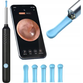 Zabezpečení domácnosti SMART OTOSKOP KAMERA ČIŠTĚNÍ UŠÍ MAZ WIFI HD APLIKACE ENDOSKOP