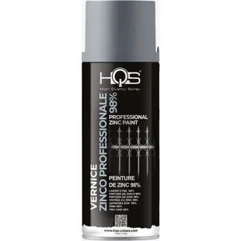 Barva ve spreji Zinek 98% ve spreji HQS 400ml