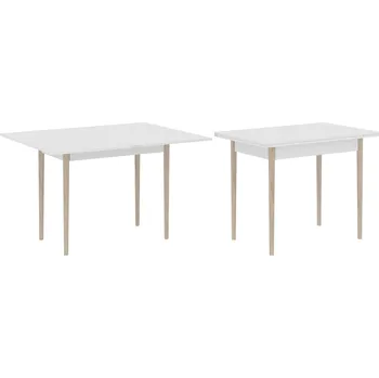 Jídelní stůl Slevadoma Jídelní stůl SR-05 rozkládací Barva: Bílá