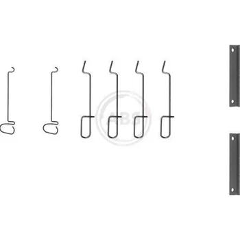 Přislušenství brzdového systému Sada příslušenství, obložení kotoučové brzdy A.B.S. 1070Q
