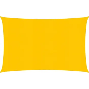 Stínicí technika vidaXL Stínící plachta 160 g/m2 žlutá 2,5 x 4 m HDPE