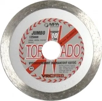 Řezný kotouč Kotouč diamantový Tornado JUMBO 125