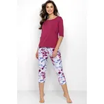 Dámské pyžamo Feeling Free malinové L
