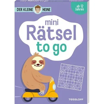 První čtění Der kleine Heine. Mini Rätsel to go. Ab 12 Jahren - Heine, Stefan