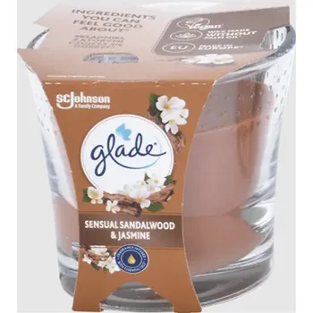 Svíčka Glade svíčka vonná Sandalwood & Jasmine, 112 g