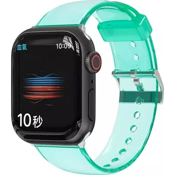Řemínek na hodinky Náhradní řemínek / náramek pro Apple Watch 44mm - zelený