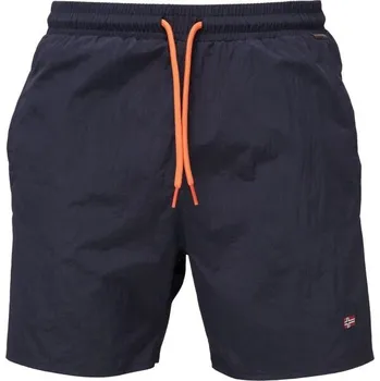 Pánské plavky Pánské koupací šortky Napapijri V-HALDANE M Tmavě modrá, Oranžová