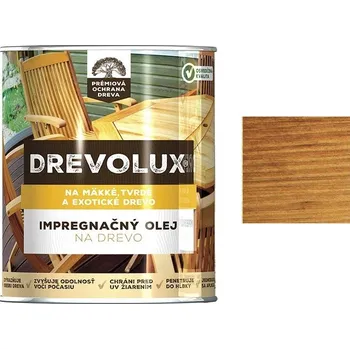 Olej na dřevo Olej impregnační na dřevo Drevolux OŘECH 0,75l