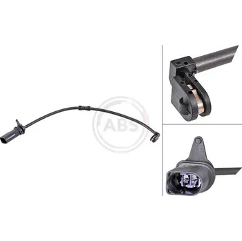 Brzdová destička Výstražný kontakt, opotřebení obložení A.B.S. 39953