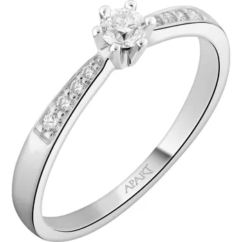 Prsten Prsten z bílého zlata s brilianty - 0,18 ct - ryzost 585 - 101.206