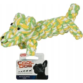 Hračka pro psa Alpet Přetahovadlo pro psa zvířecí Přetahovadlo 1 9 Cm , béžová aportovací hračka pro psy