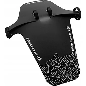 Blatník na kolo Přední blatník Blackburn Central BARRIER XL MUD GUARD černý