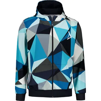 Pánská mikina Pánská mikina na zip premium ALTISPORT VOJ/ALM007MI02 MODRÁ/ŠEDÁ XL