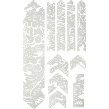 Obal na kolo Samolepky na kolo Ochrana rámu kola MTB AMS - Tornado White