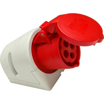 Elektrická zásuvka Zásuvka silová vestavná 4P 16A 400V IP44 PCE