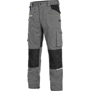 montérky CXS Kalhoty STRETCH, 170-176cm, pánská, šedo - černé, vel. 46