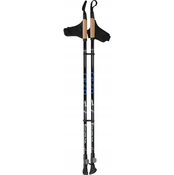 Trekingová hůl Hole na nordic walking karbonové 50% Rezo Nordic Černé