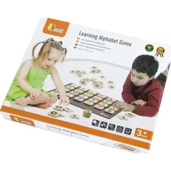 Dřevěná hračka Dřevěná hra - abeceda