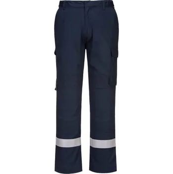 Pracovní obuv PortWest | Lehké kalhoty Bizflame Plus - Navy / XXL / 2XL / modrá