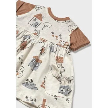 Dětská móda Dvojkomplet šaty a triko Mayoral 1918 Rozměr: 18 měsíců, 86 cm