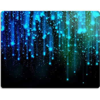 Miska pro psa Podložka pod misku pro psa Modré částečky 45x35 cm