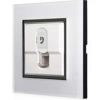 Elektrická zásuvka Telefonní zásuvka nástěnná MIUUN bílá