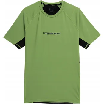 Pánské tričko Tréninkové tričko s krátkým rukávem 4F L zelené