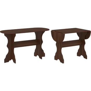 Slevadoma Jídelní stůl SR-02 rozkládací Barva: ořech - tmavý