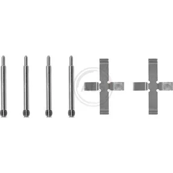 Přislušenství brzdového systému Sada příslušenství, obložení kotoučové brzdy A.B.S. 0980Q