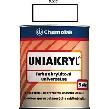 barva na zeď Barva na beton Uniakryl 0,75 L /0100 (bílá)