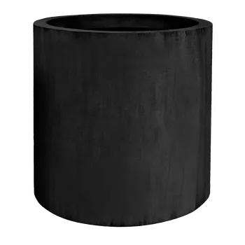 Květináč Moderní květináč Fiberstone Jumbo Max XL Black 110x110cm