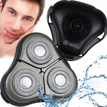 VEZO HLAVA HOLICÍHO STROJKU 9D HOLICÍ STROJEK PÁNSKÝ ZASTŘIHOVAČ VOUSŮ A VLASŮ