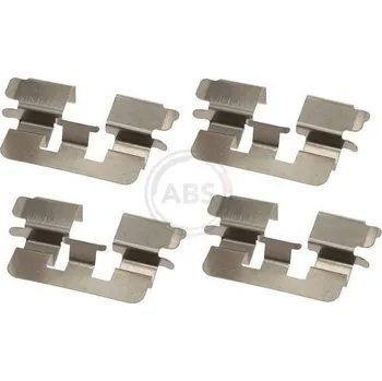 Přislušenství brzdového systému Sada příslušenství, obložení kotoučové brzdy A.B.S. 1741Q