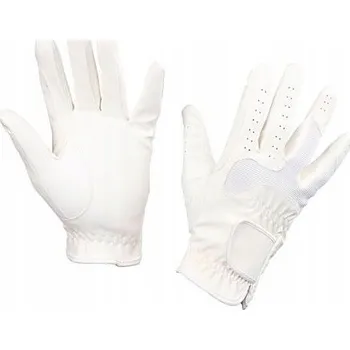 Jezdecké rukavice Jezdecké rukavice Gloria, bílé, velikost XS, Covalliero