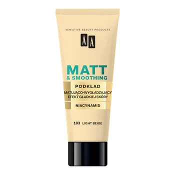 Make-up AA Matt & Smoothing matující a vyhlazující make-up 103 light beige, 30 ml