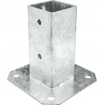 Patka sloupku šroubovací 50x50 mm, kotevní patka