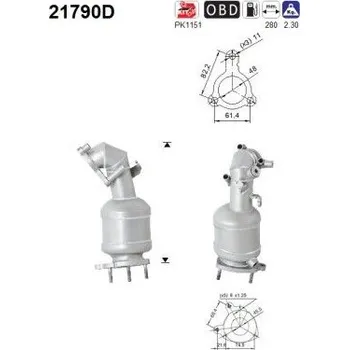 Katalyzátor Katalyzátor AS 21790D
