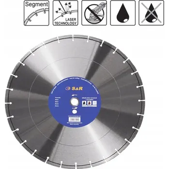 Řezný kotouč Diamantový řezný kotouč na asfalt 400/2,2 mm.
