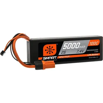 RC model letadla Spektrum Spektrum Smart LiPo 7.4V 5000mAh 100C HC IC5