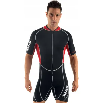 Vodní sport Neoprenový oblek Seac Ciao Shorty Pánský 2,5 mm černý S