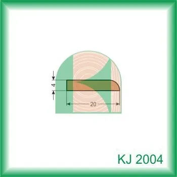 Nábytkové kování Lišta dřevěná KJ2004 20x4x2500 mm
