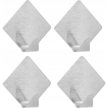 Věšák Samolepicí háčky do kuchyně a koupelny 4 ks