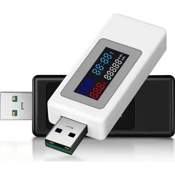 KWS-V30 USB měřič napětí a proudu Bílá